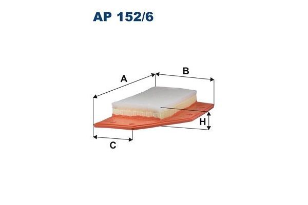 Hava Filtresi  Opel Insignia B Grand Sport (2017->)  FILTRON AP 152/6
