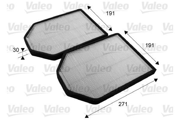 Polen Filtresi  Audi S8 (D2)(08.1996->)  VALEO 698790