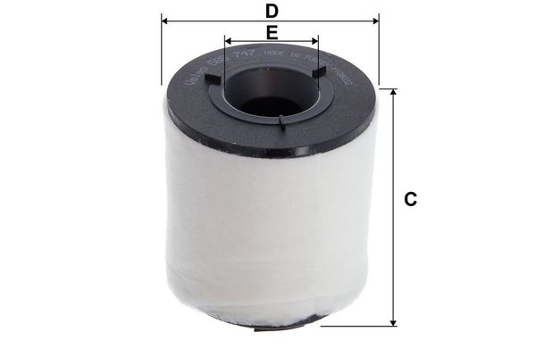 Hava Filtresi  Volkswagen Polo V (6R1)(06.2009->2014)  VALEO 585747