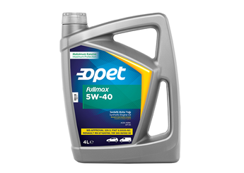 Motor Yağı (4 Lt) Fullmax 5W40  OPET 5W40 4 LT FLMX  