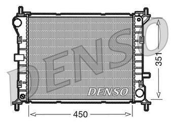 Su Radyatörü  DENSO DRM10050  DRM10050 1061185 98AB8005JB 98AB8005JC