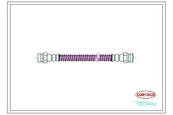 Fren Hortumu Arka Sağ OSSCA 01304