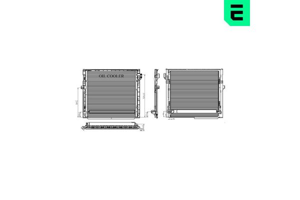 Klima Radyatörü  Mercedes GLE -Serisi Coupe (BM 292)(03.2015->)  ERA 667458