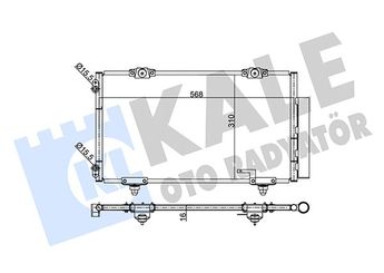 Klima Radyatörü  KALE 342455  8845005010 88450-05010