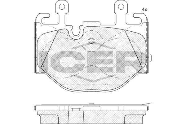 Fren Disk Balata Ön BMW ORJINAL 34108842380