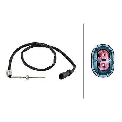 Egzoz Sıcaklık Sensörü  HELLA 6PT 358 181-371