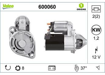 Marş Dinamosu  VALEO 600060  3610023161 36100-23161