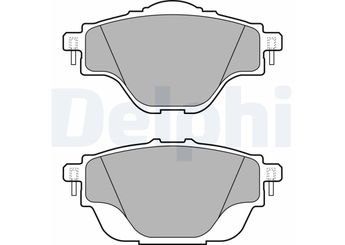 Fren Disk Balata Arka DELPHI LP2509  1609000980 1619791280 1647874380 1678168080 95525386 1617535480 1647860380
