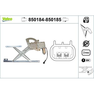 Cam Krikosu Ön Sol Honda CR-V (RE)(06.2013->)  VALEO 850184