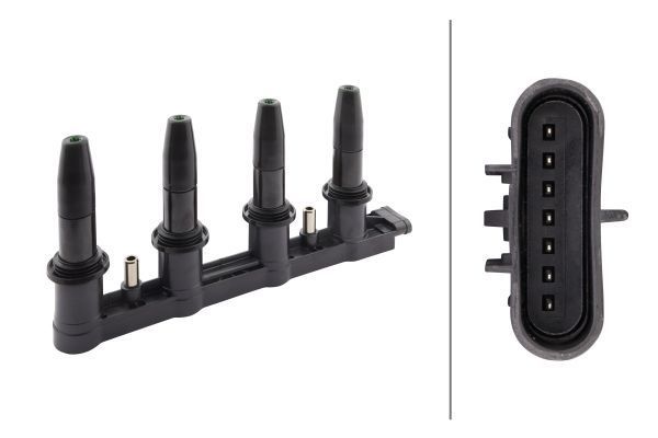 Ateşleme Bobini  Opel Astra J HB (12.2009->)  HELLA 5DA 358 000-231