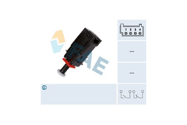 Fren Müşürü  Peugeot Bipper (02.2008->)  FAE 24795