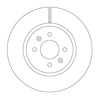 Fren Disk Ayna Ön Sağ ve Sol Kia Rio (UB)(2011->)  TRW DF6842