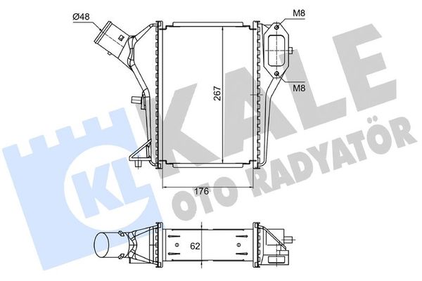 Turbo Radyatörü  KALE 375905