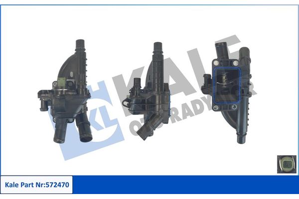 Termostat Gövdesi  Citroen C4 Aircross (04.2012->)  GUA 41825