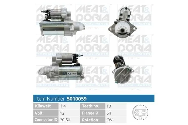 Marş Dinamosu  Opel Combo D (10.2011->)  SPAGO STR1079