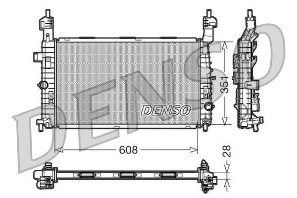 Su Radyatörü  DENSO DRM20091