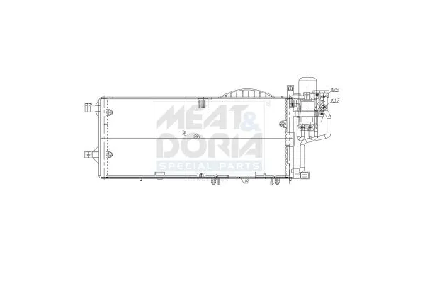 Klima Radyatörü  BEHR 8FC 351 300-611