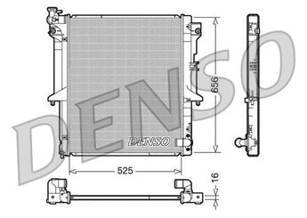 Su Radyatörü  DENSO DRM45017  DRM45017 1350A182K 1350A314 1350A346 1350A348