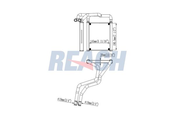 Kalorifer Radyatörü  Hyundai i20 (BC3)(08.2020->)  MAHER 10718