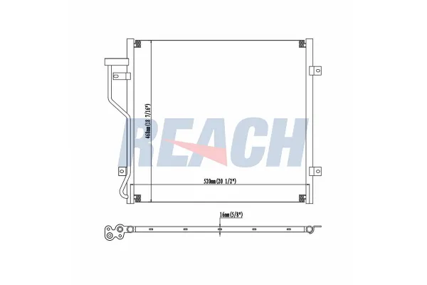 Klima Radyatörü  KRAFTVOLL 08060217