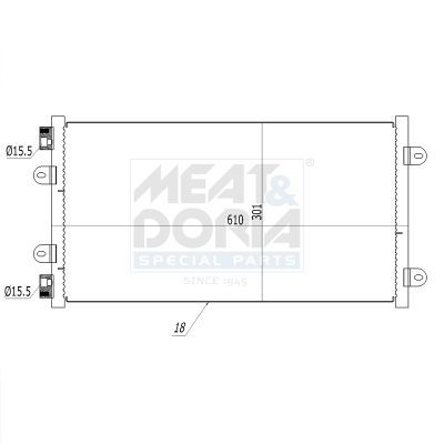 Klima Radyatörü  Fiat Punto (188) 3/5 Kapı (02.2002->)  VALEO 817385