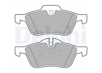 Fren Disk Balata Ön DELPHI LP1657  34116770332 34111503076 3411 1503 076 34116761287 3411 6761 287 34116765446 3411 6765 446 3411 6770 332 34112167233