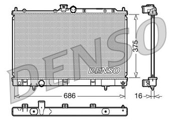 Su Radyatörü  DENSO DRM45025  25310 MR968856 MR968857