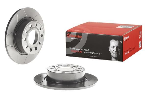 Fren Disk Ayna Arka Sağ ve Sol Audi A3 (8P1)(05.2003->)  BREMBO 08.9502.75