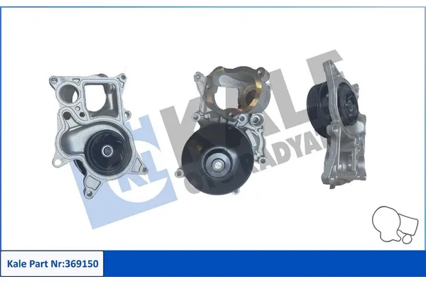 Devirdaim Su Pompası  BMW 5 Serisi Sedan (F10)(08.2010->)  KALE 369150