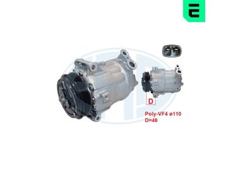 Klima Kompresörü  ERA 670181  670181 5801859861 5802212928 71796982