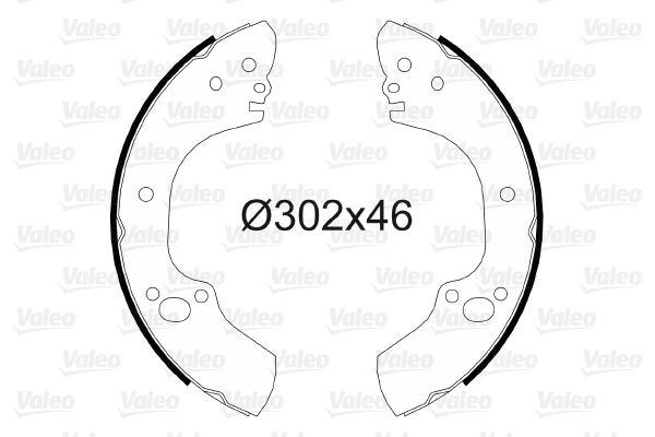 Fren Pabuçlu Balata Arka Opel Campo (1992->)  VALEO 564101