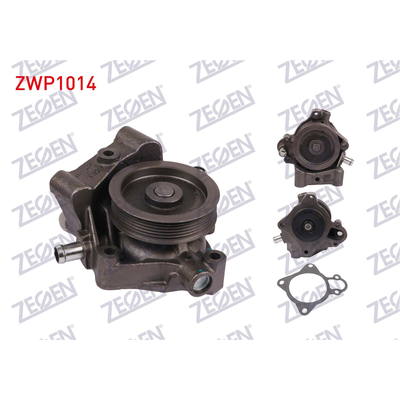 Devirdaim Su Pompası  Fiat Ducato Maxi P.Van 35 (09.2006->)  ZEGEN ZWP1014