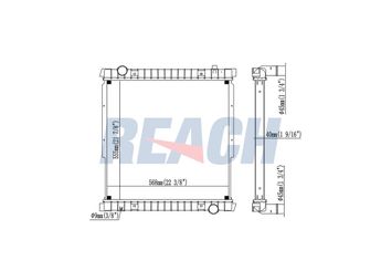 Su Radyatörü  RADISEN RR 63333  504080547 500361626 RR63333