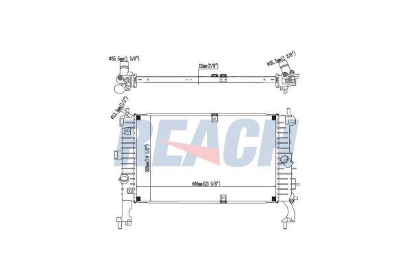 Su Radyatörü  HYUNDAI ORJINAL 25310D7600