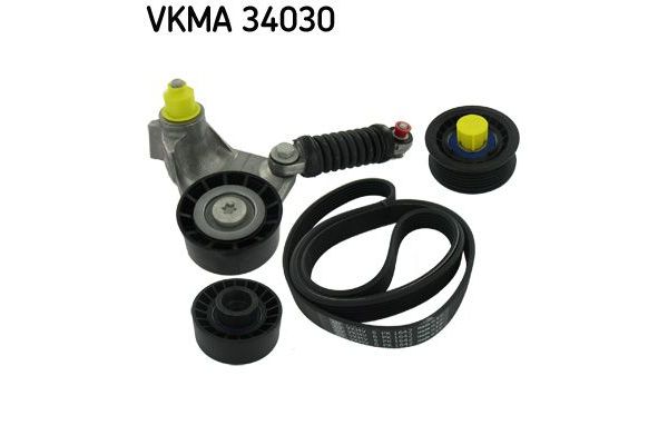 Vantilatör Kayış Seti  Fiat Ducato Minibüs 33 (09.2006->)  SKF VKMA 34030