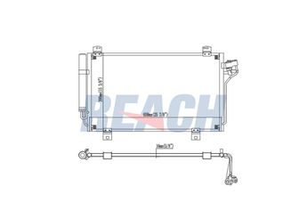 Klima Radyatörü  KRAFTVOLL 08060039  GHR161480 GHR161480A GHR161480B BJS861480