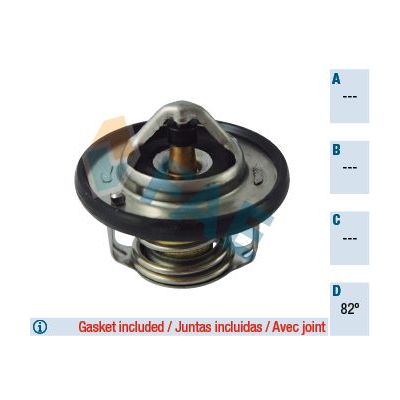 Termostat 82 °C  Hyundai Accent Blue (SB)(08.2011->)  MGA 85540