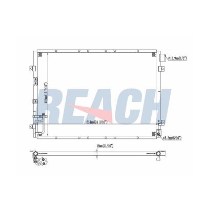 Klima Radyatörü  Kia Sorento (BL)(2002->)  MANDO HC976063E000
