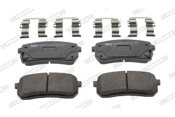 Fren Disk Balata Arka Kia Sorento (UM)(01.2015->)  MANDO RMPH42