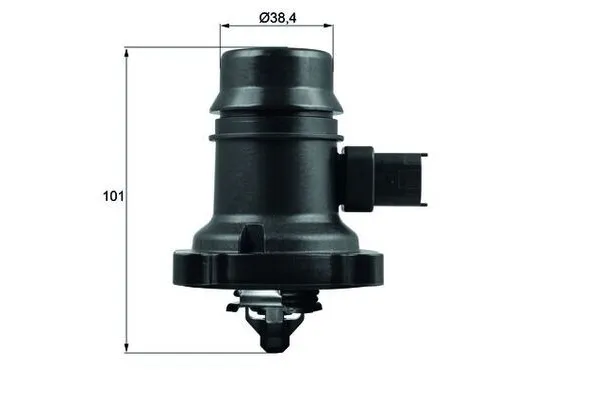 Termostat 103 °C  Chevrolet Aveo HB (2011->)  MAHLE TM 37 103