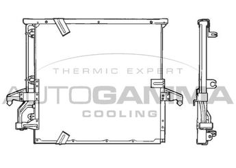 Klima Radyatörü  ORİS CBM165020  64531385165 1385165 64538390271 8390271