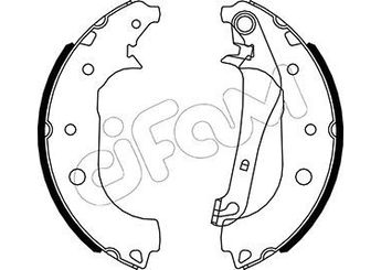 Fren Pabuçlu Balata Arka CIFAM 153-531  1782874 2173521 CN152200AA CN15-2200-AA CN152200AB CN15-2200-AB MCN152200AA MCN15-2200-AA