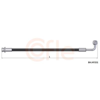 Fren Hortumu Ön Sağ Hyundai i10 (AC3)(01.2020->)  TRW PHD2328