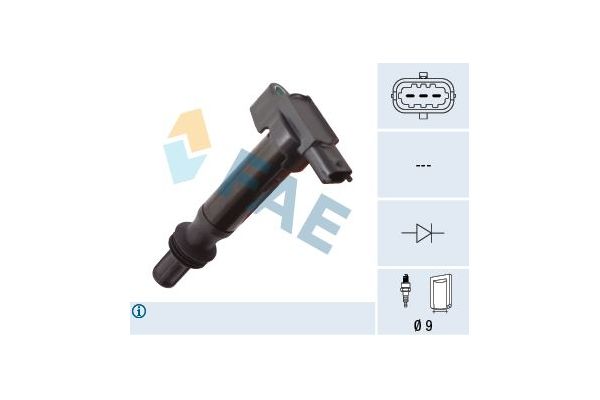 Ateşleme Bobini  Peugeot 5008 (09.2009->)  SWAPP 10175