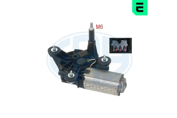 Silecek Mekanizma Motoru Arka Fiat Panda (271) Van (2003->)  ERA 460074