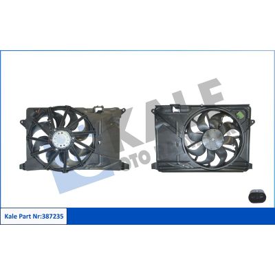 Radyatör Fan ve Motoru  Opel Mokka X (2016->)  KALE 387235
