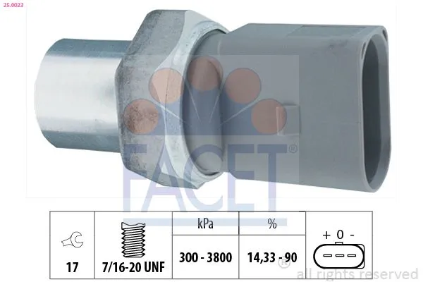 Klima Basınç Müşürü  Volkswagen up! (122/BL2)(05.2016->2019)  PROSWITCH PRM400087