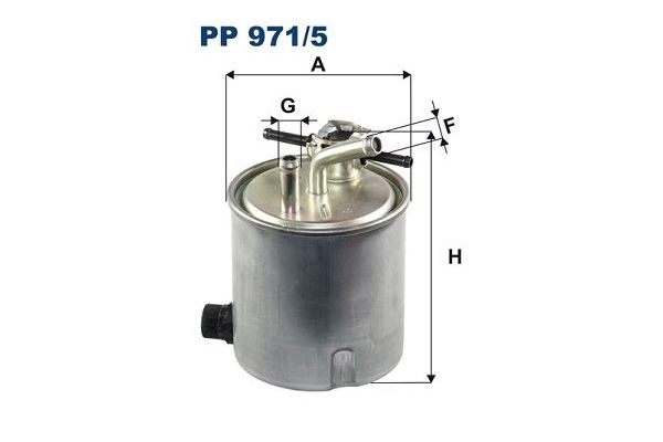 Yakıt Filtresi  Nissan X-Trail (T30)(06.2001->)  FILTRON PP 971/5