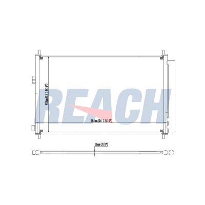 Klima Radyatörü  Toyota RAV4 (A3)(2005->)  MGA 82601