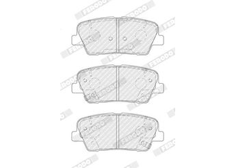 Fren Disk Balata Arka FERODO FDB4391  583020WA00 583022MA90 583022PA70 583022WA70 583023MA00 583023MA01 583023NA00 583023NA90 583023NA91 58302B1A05 S583022PA70 583022JA00 58302C6A00 48413380B0